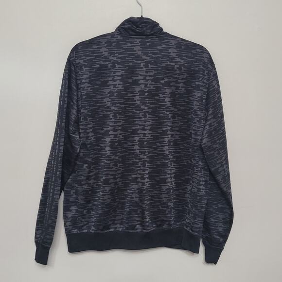 Adidas Men’s Medium Black Track Jacket Essentials Tricot Full Zip EUC - Picture 4 of 7